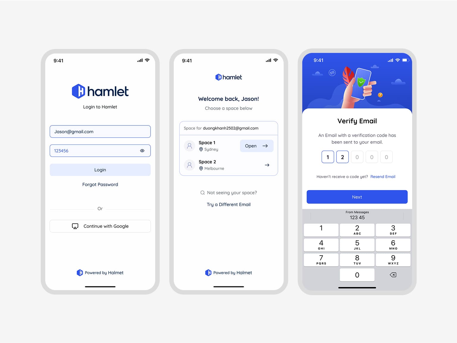 Hamlet Mobile App preview 1