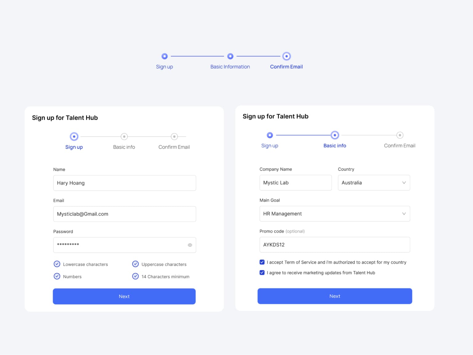 TalentHub preview 1