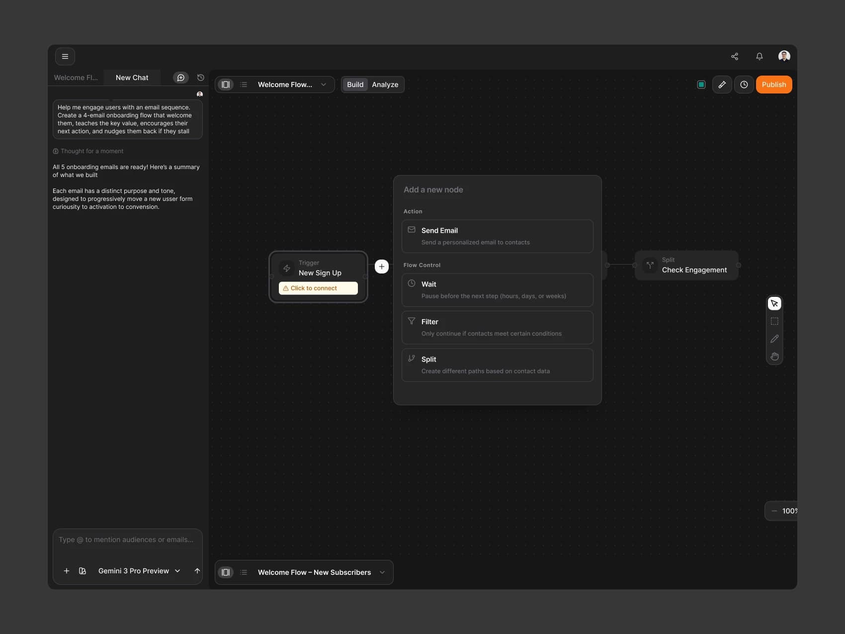 Brew Automation — Add Node — Dark