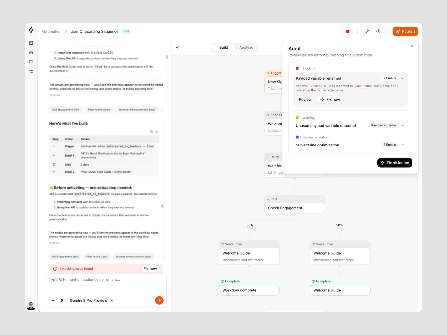 Brew Automation — Pre-flight - Blocking Variable Mismatch — Light